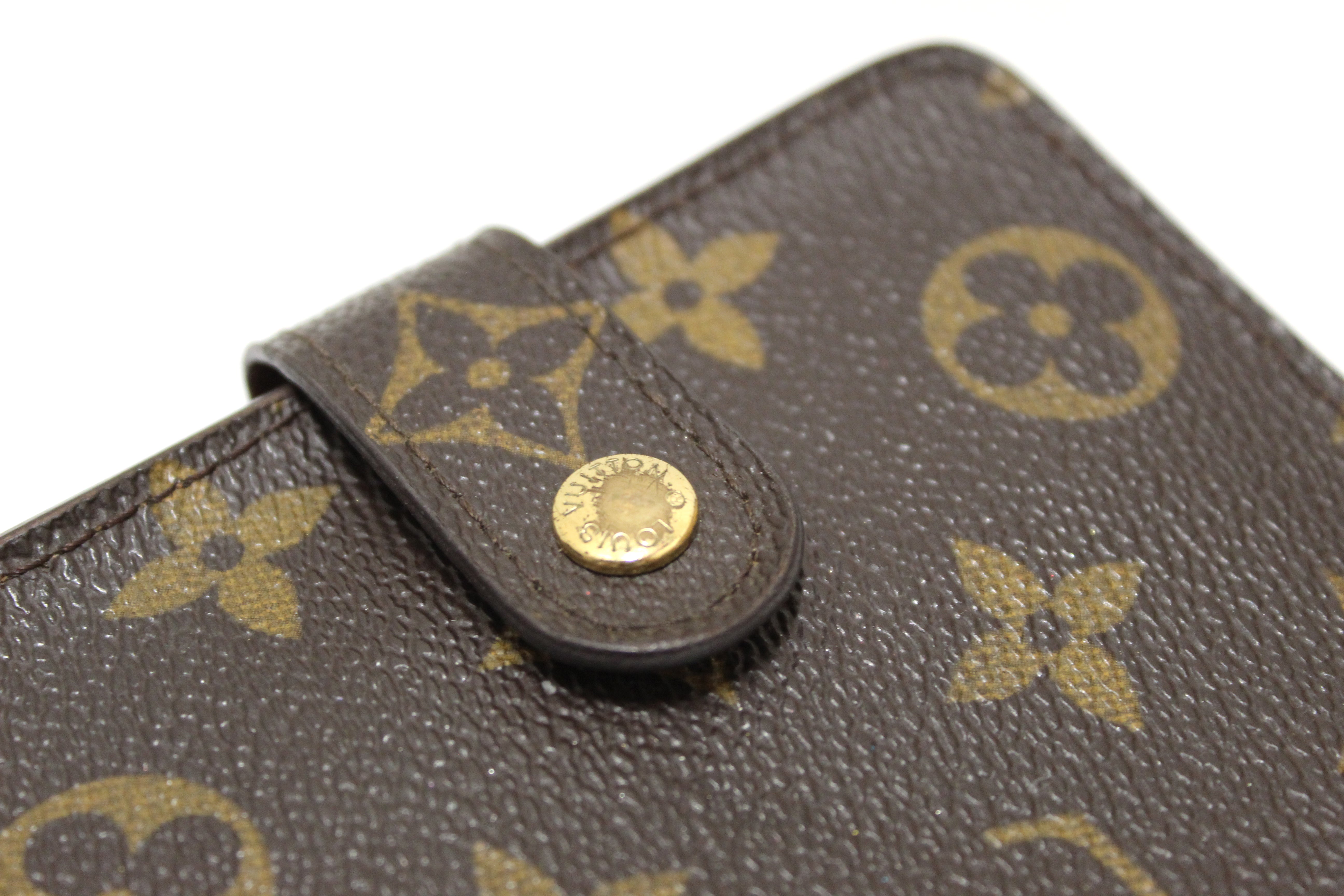 Authentic Louis Vuitton Monogram Canvas Compact Wallet for Women - Medium Size Luxury Bifold Wallet with Card Slots, Perfect for Everyday Use & Gift Giving