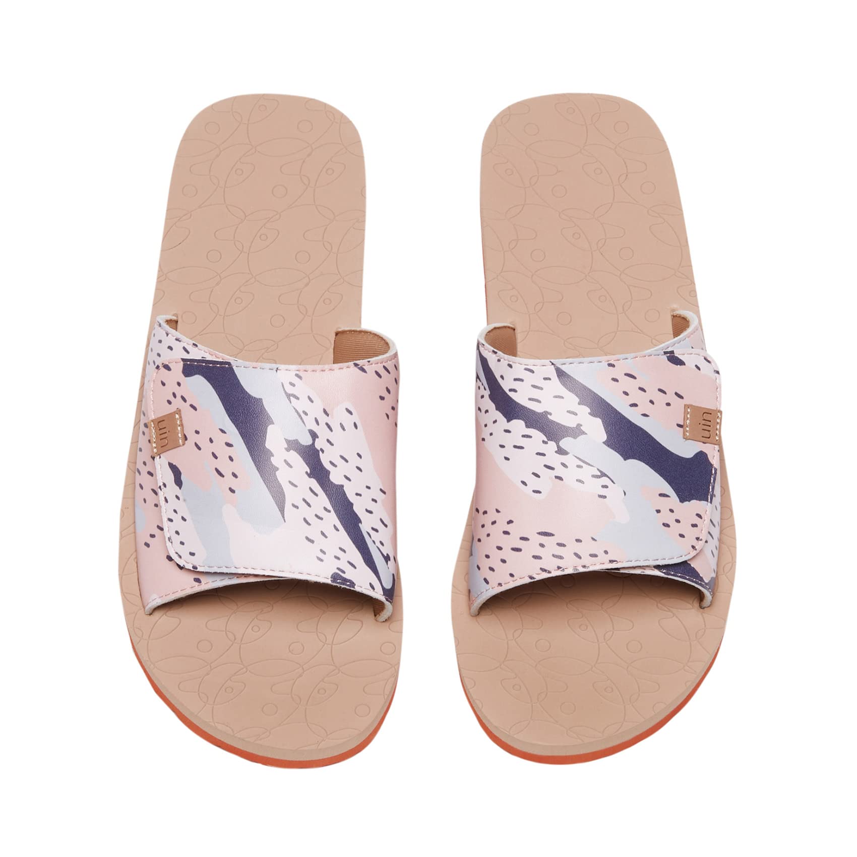 UIN Women's Flip Flops - Comfortable Non-Slip Thong Sandals for Beach, Summer & Travel - Hand-Painted Art Design - Perfect for Pool, Vacation & Casual Wear