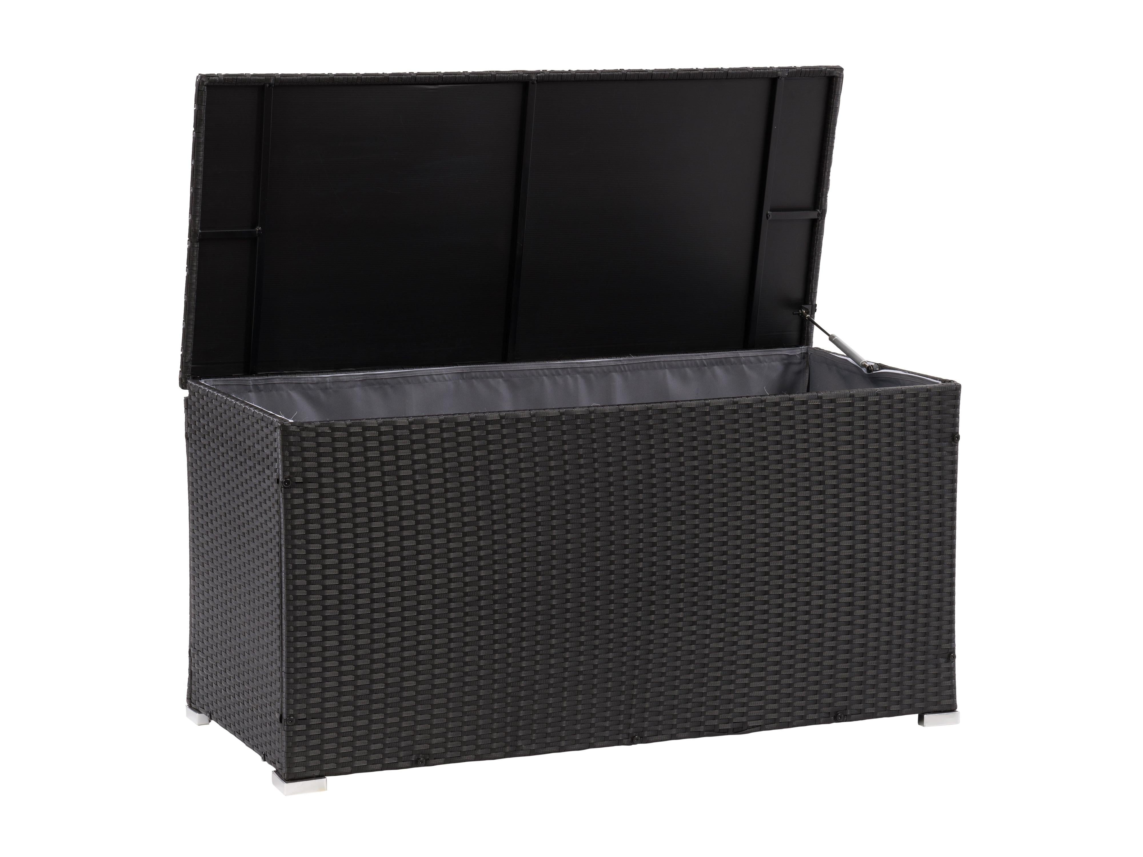 Outdoor Patio Cushion Storage Box - Waterproof & UV Resistant Furniture Cover for Deck, Poolside, and Garden Use