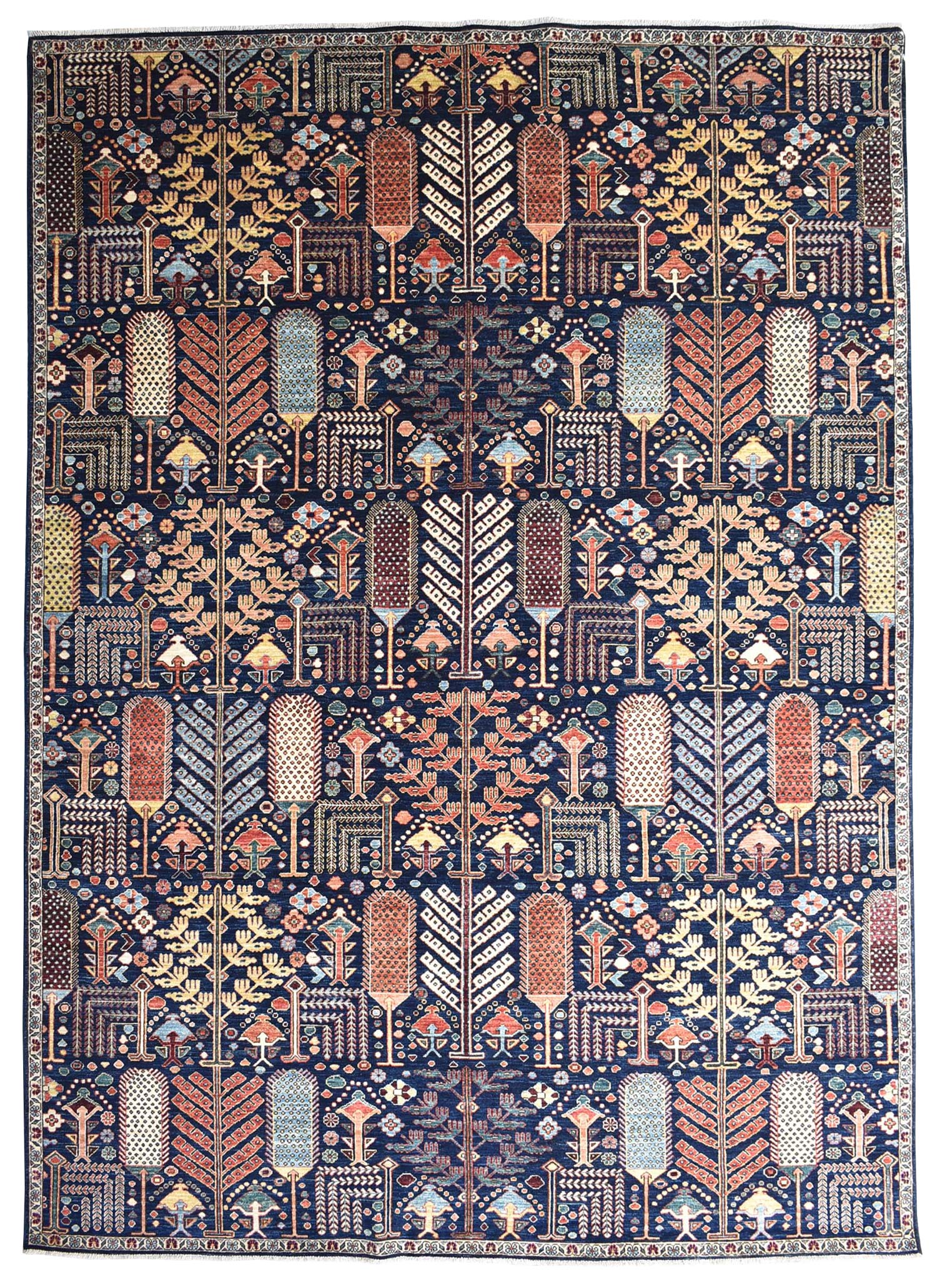 Handwoven Bakshaish Willow Tribal Rug - Authentic Persian Design, J65089 - Perfect for Boho Living Room, Bedroom Decor & Cozy Home Accents