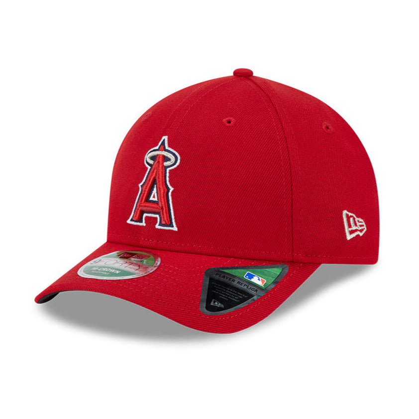 New Era 9Forty MLB Los Angeles Angels Snapback Adjustable Baseball Cap - Red | Official Licensed Game Hat for Men & Women | Perfect for Baseball Games, Sports Fans & Streetwear Fashion