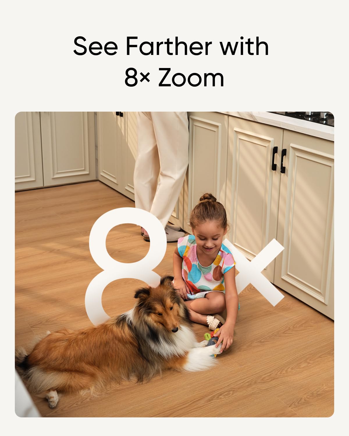eufy Security Indoor Cam S350 - 4K UHD Dual Camera System with 8× Zoom & 360° PTZ | AI Human/Pet Detection | Wi-Fi 6 | Ideal for Home Security, Baby Monitoring & Pet Watching | Perfect for Nursery, Living Room & Office Surveillance