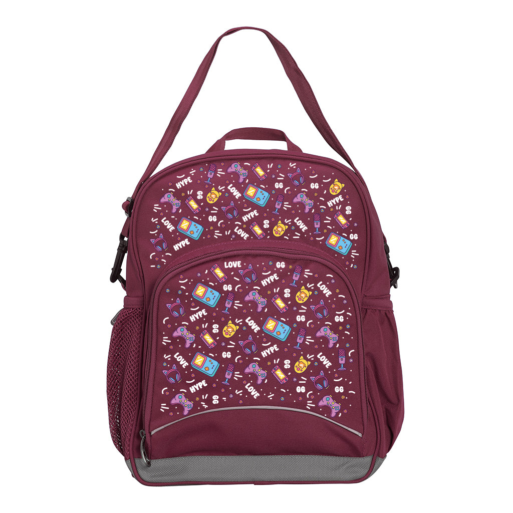Pixel Chick Kindy Backpack for Kids - Cute & Durable School Backpack with Adjustable Straps - Perfect for Kindergarten, Preschool & Daycare Use