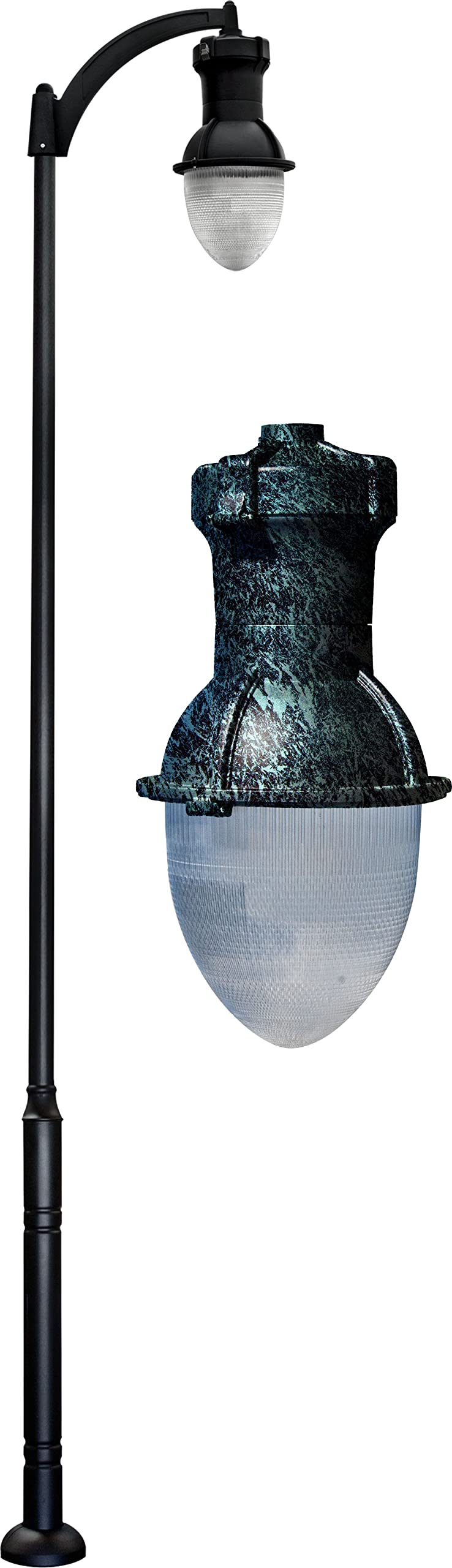 GM9270-LED120-VG 120W LED Drop Light Post Fixture with Mogul Base, 120-277V, Verde Green – Perfect for Outdoor Pathways, Gardens, and Patio Lighting