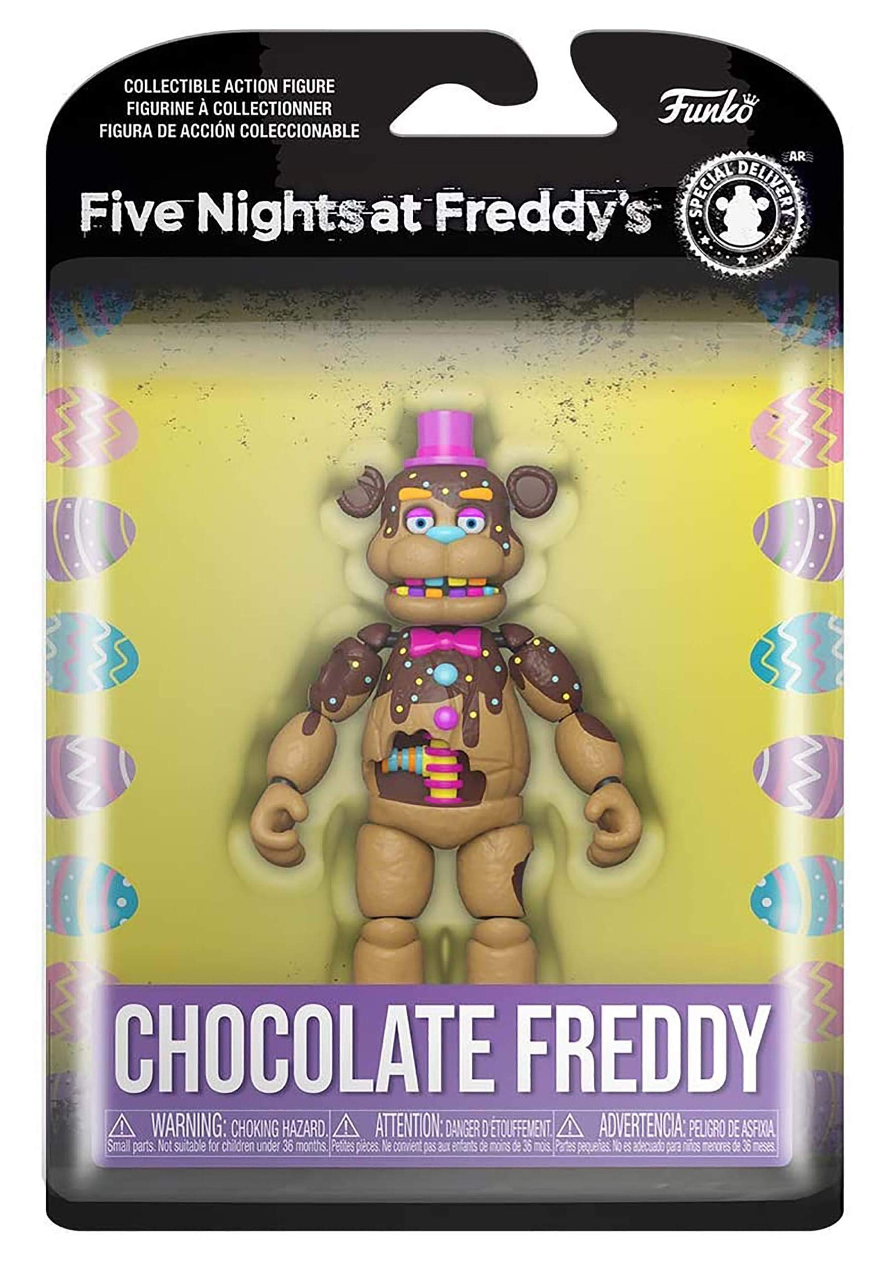Funko Pop! Five Nights at Freddy's Chocolate Freddy Collectible Action Figure - Perfect for Horror Game Fans & Collectors - Great for Display, Gifts, and Gaming Room Decor