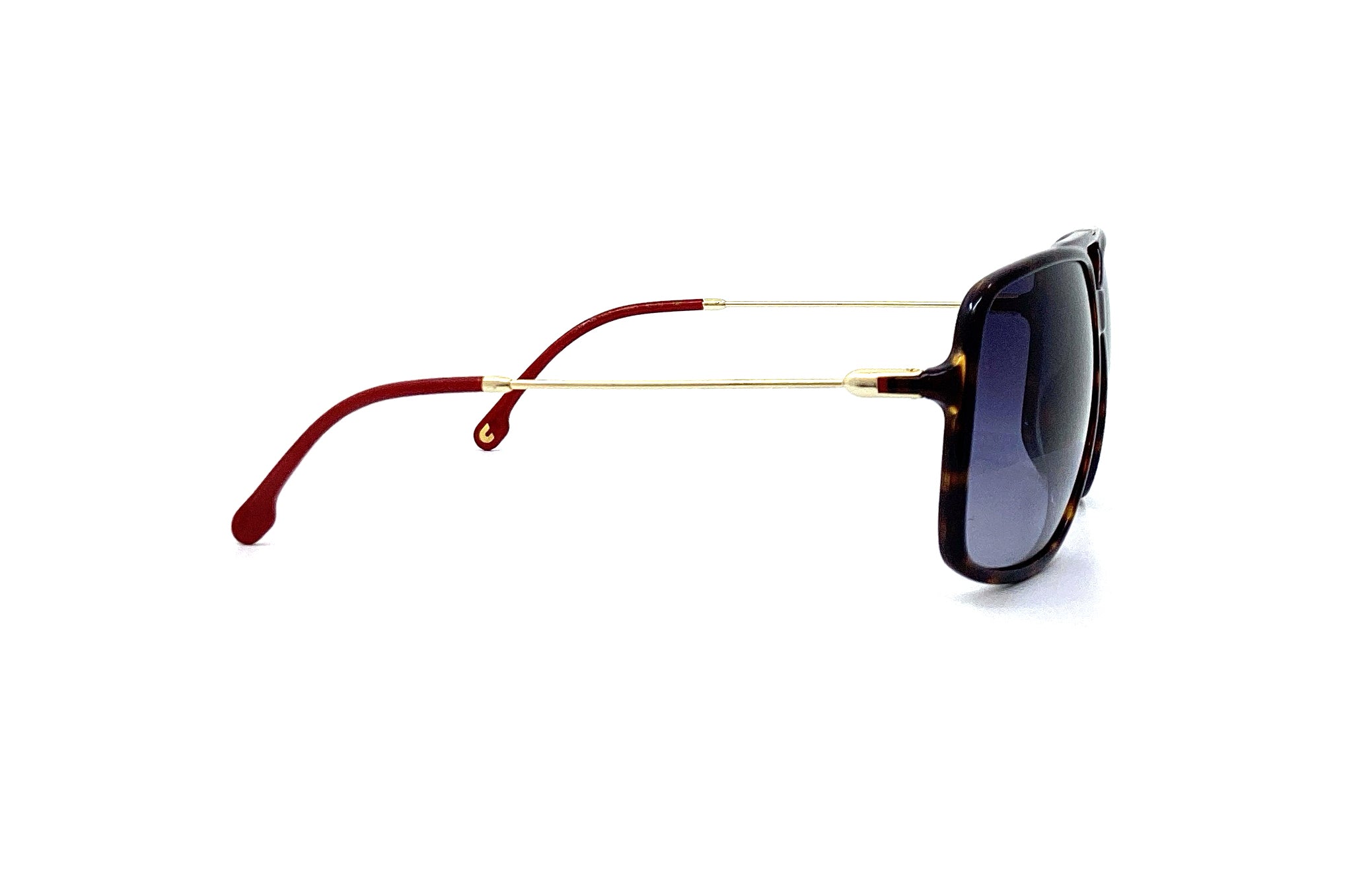 Carrera 155/S Havana Sunglasses - Polarized UV Protection for Men & Women - Perfect for Driving, Beach & Outdoor Activities