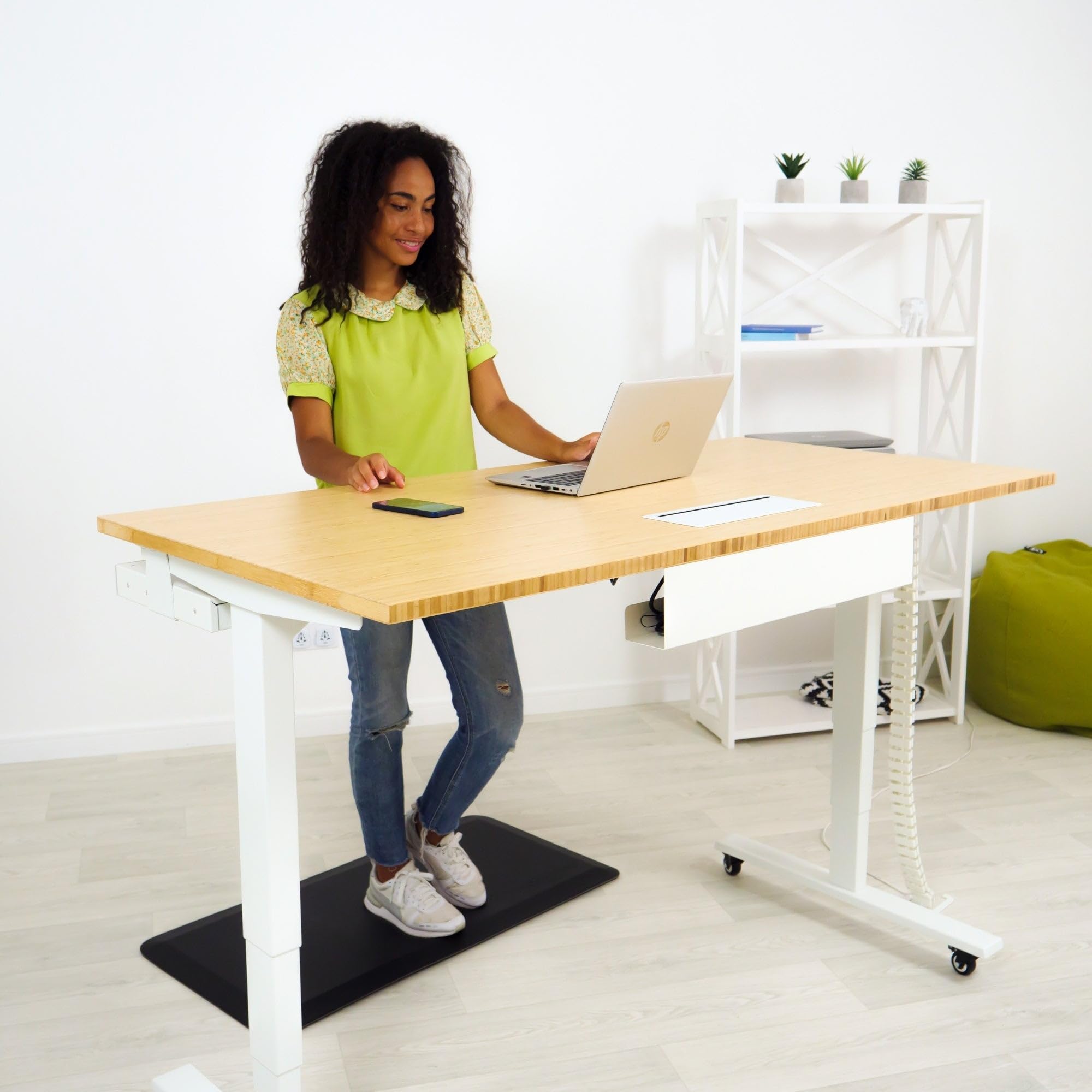 Adjustable Height Electric Standing Desk 60