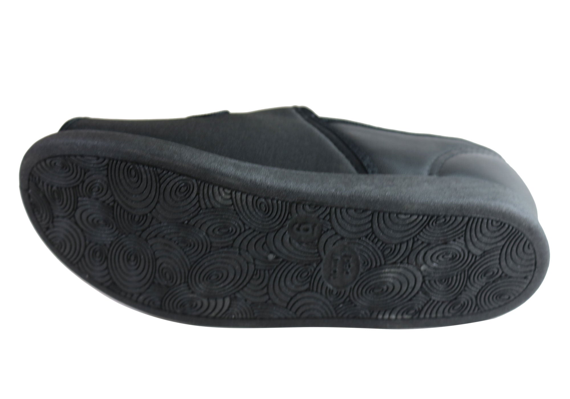Homyped Anika Women's Comfortable Wide Fit Adjustable Open Toe Slippers - Soft House Shoes for Relaxing at Home, Spa & Indoor Use