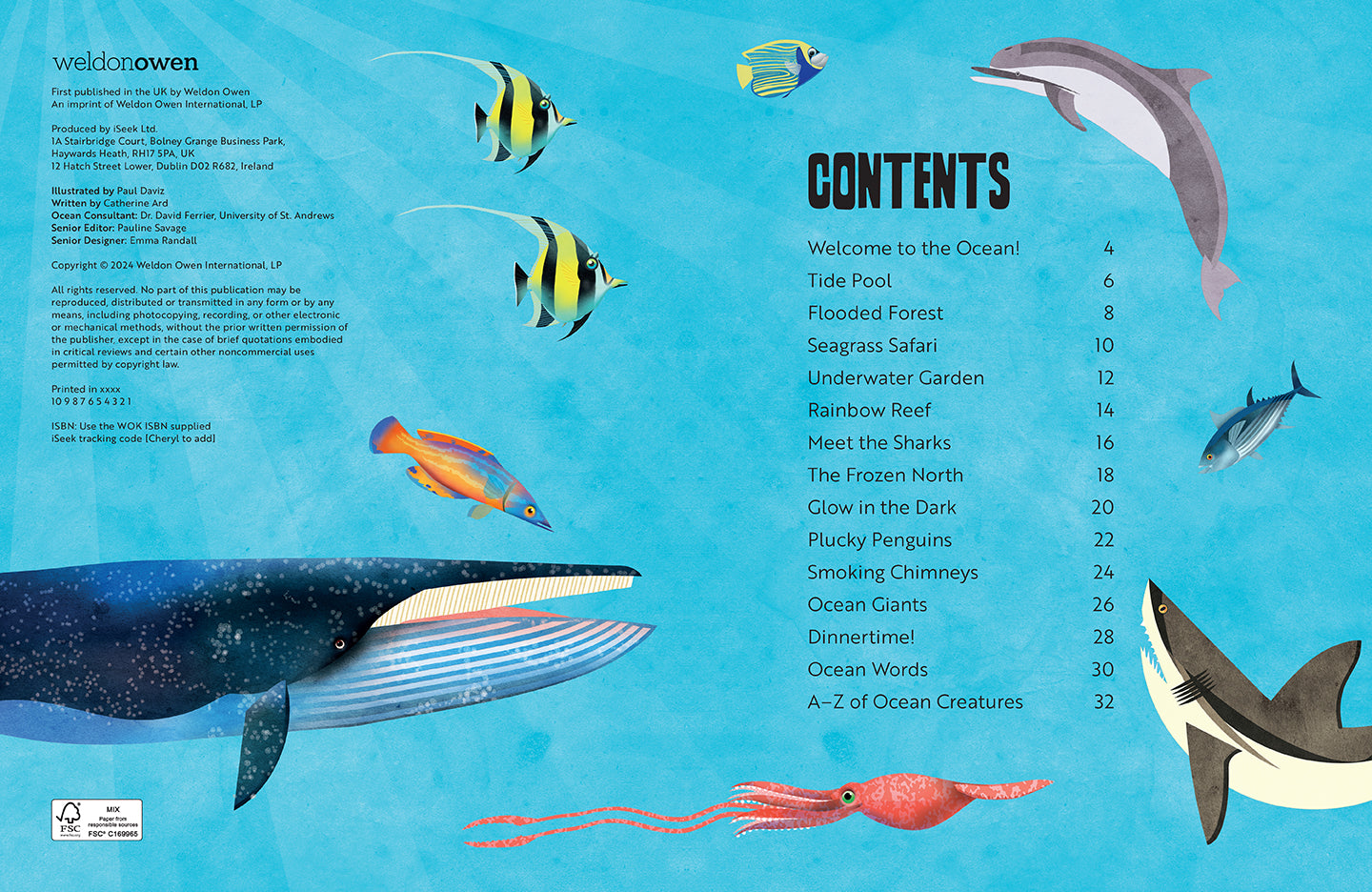 My First Oceans Atlas - Educational Kids Ocean Book for Learning Marine Life - Perfect for Homeschooling & Classroom Activities