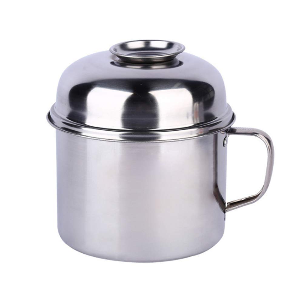 YULEXIN Stainless Steel Lunch Box - 15cm Double Layer Compartment Food Container for Adults & Students - BPA Free, Leak Proof, Microwave Safe - Perfect for Office, School, Picnics & Meal Prep