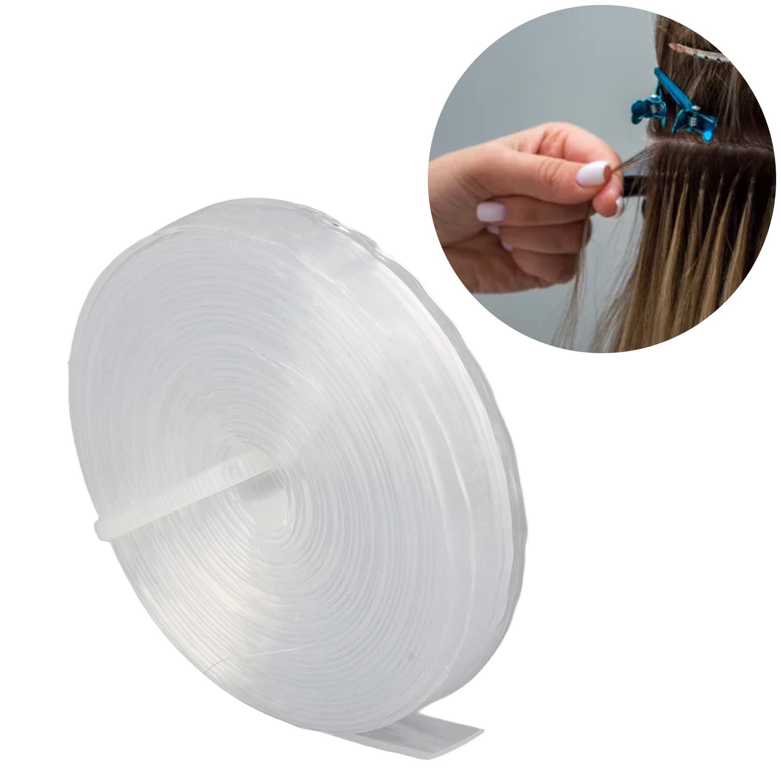 DUHJ Hair System Tape Roll - Strong Adhesion & Long Lasting Wig Tape for Men & Women | Safe for Flat Hair & Sensitive Skin | Perfect for Hair Shops, Salons & Daily Wear