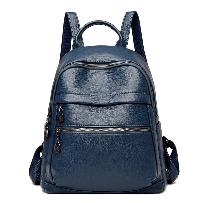 Eco-Friendly Vegan Leather Backpack for Women & Men - Stylish & Durable Laptop Bag for Work, Travel & School