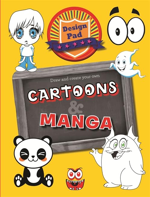 Cartoon & Manga Design Sketch Pads - Premium Drawing Paper for Anime Artists, Comic Creators & Manga Enthusiasts - Perfect for Sketching, Character Design & Storyboarding