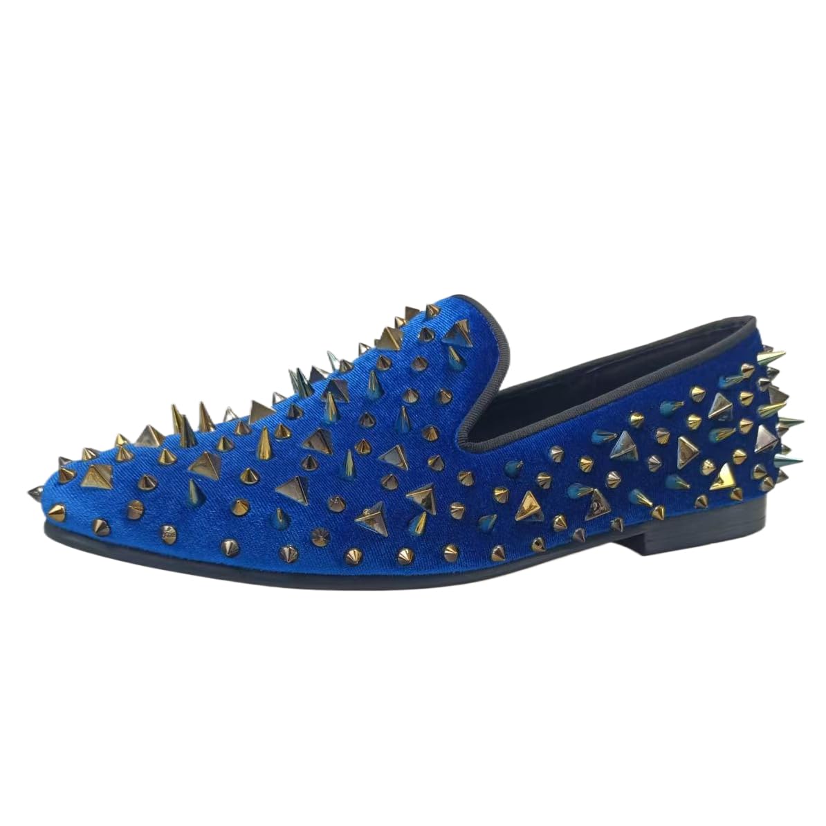 Men's Velvet Loafers for Wedding & Formal Events - Comfortable Dress Shoes for Parties, Prom & Business Occasions