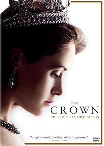 The Crown: Season 1 DVD - Historical Drama Series About Queen Elizabeth II | Perfect for Royal Family Fans & History Enthusiasts | Great for Movie Nights & Gift Giving