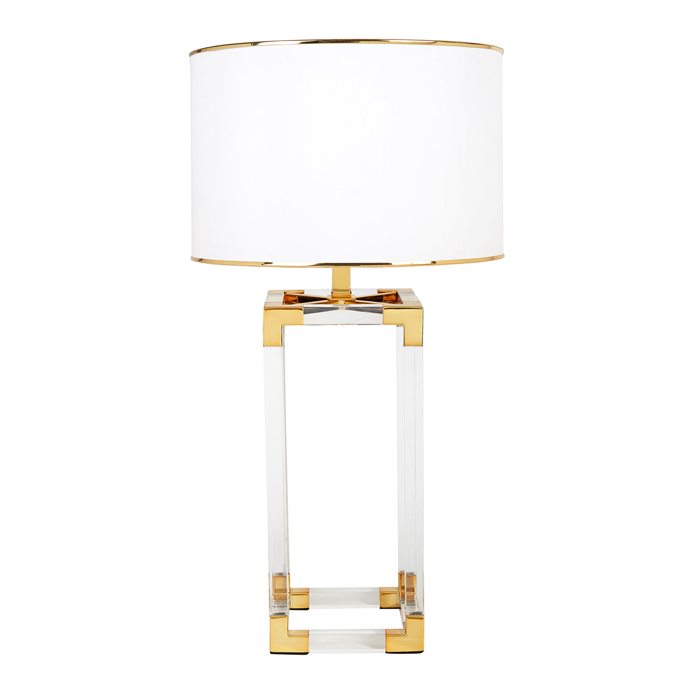 Jacques Column Table Lamp Set - Modern LED Nightstand Lamp for Bedroom, Living Room & Office - Warm White & Cool White Light Modes