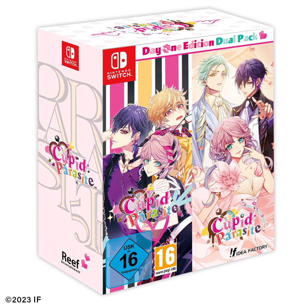 Cupid Parasite: Sweet and Spicy Darling - Day One Edition Dual Pack for Nintendo Switch | Romantic Dating Sim Game | Perfect for Valentine's Day Gifts & Anime Fans