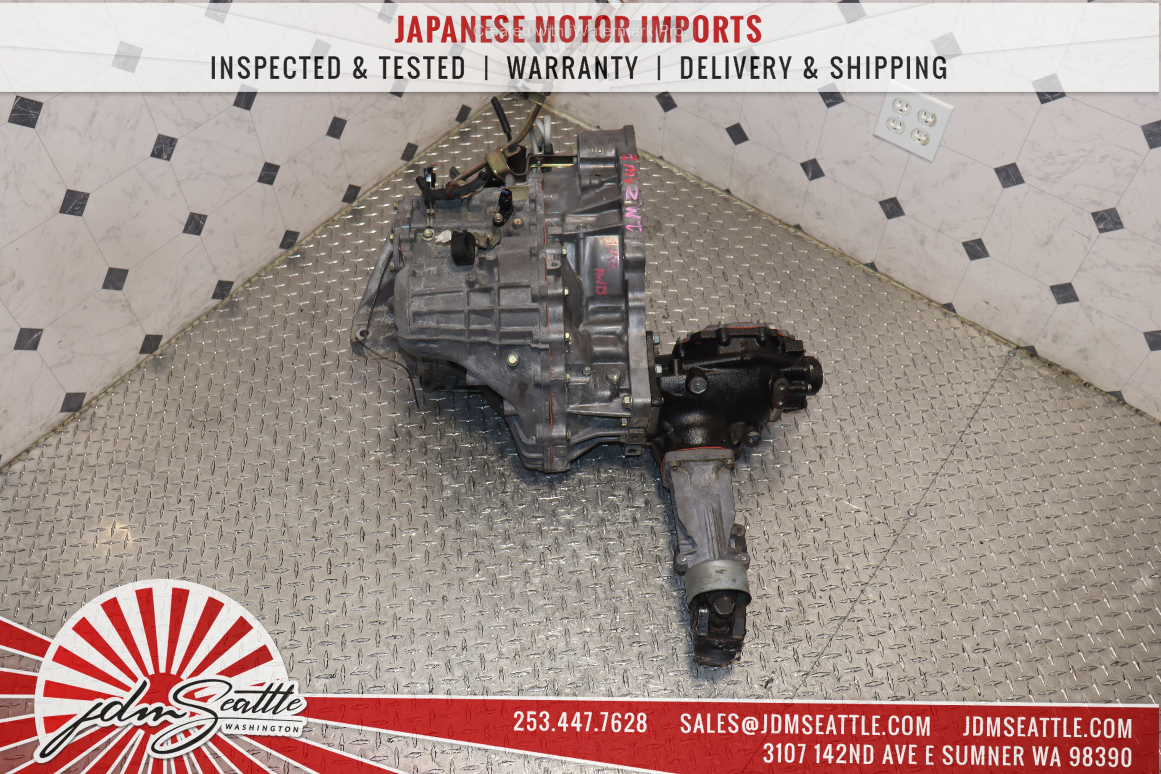 JDM 1MZ-FE VVTI V6 3.0L Transmission for 1999-2003 Lexus RX300 Toyota Highlander Sienna 4WD - Perfect for Engine Replacement & Performance Upgrades