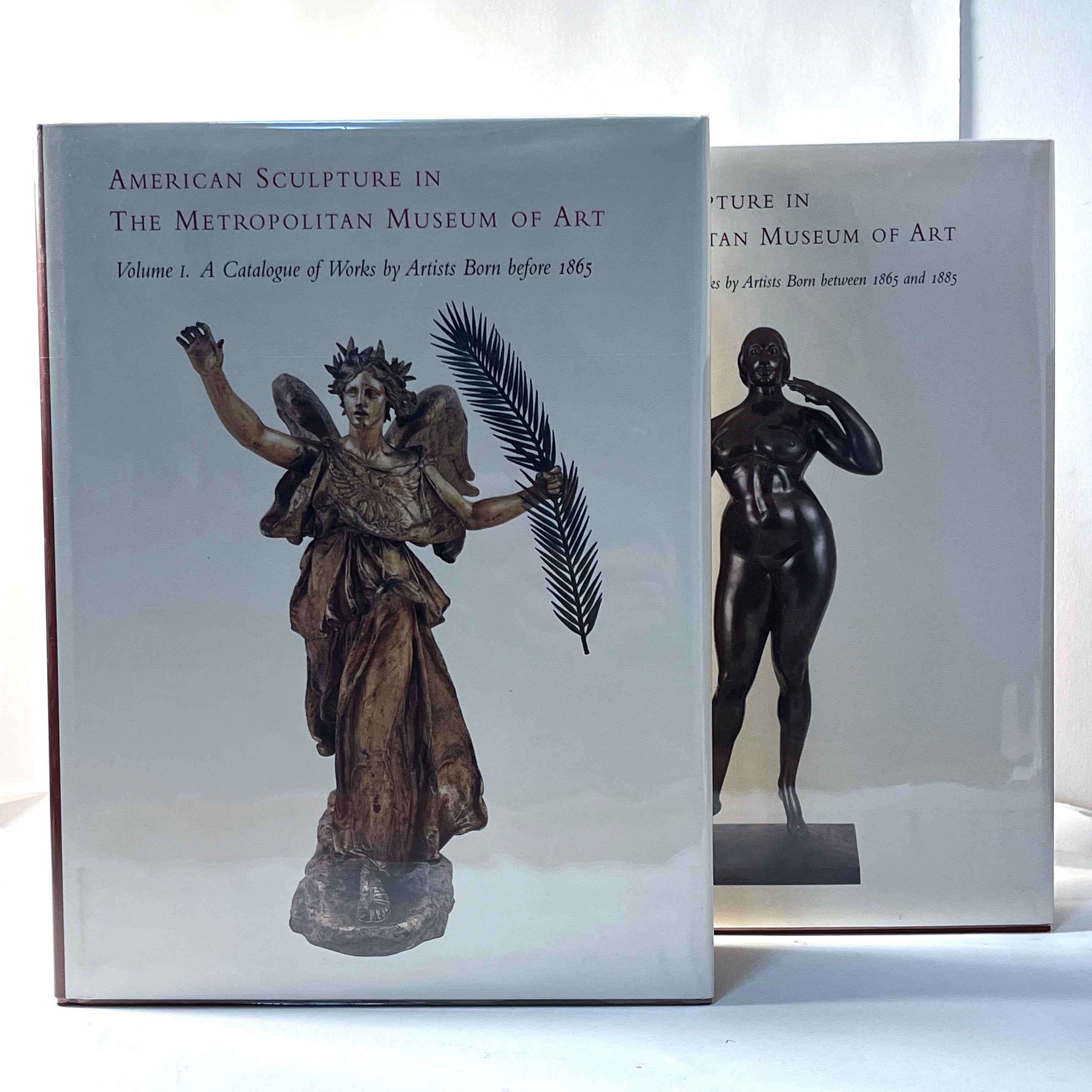 The Metropolitan Museum of Art: American Sculpture Collection - 2 Volume Hardcover Set (1999 Edition, Like New with Dust Jacket) - Perfect for Art Collectors, Museum Enthusiasts & Home Decor