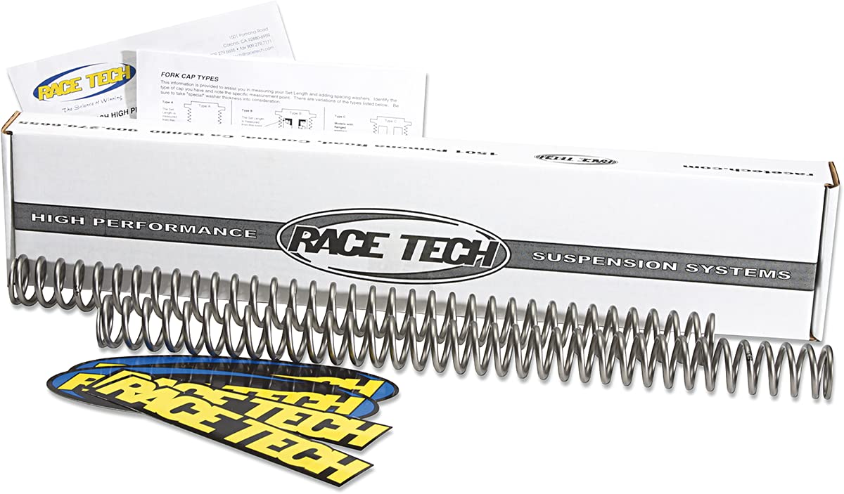 Race Tech Fork Spring FRSP S3534100 - High-Performance Motorcycle Suspension Upgrade for Smooth Rides on Off-Road & Track