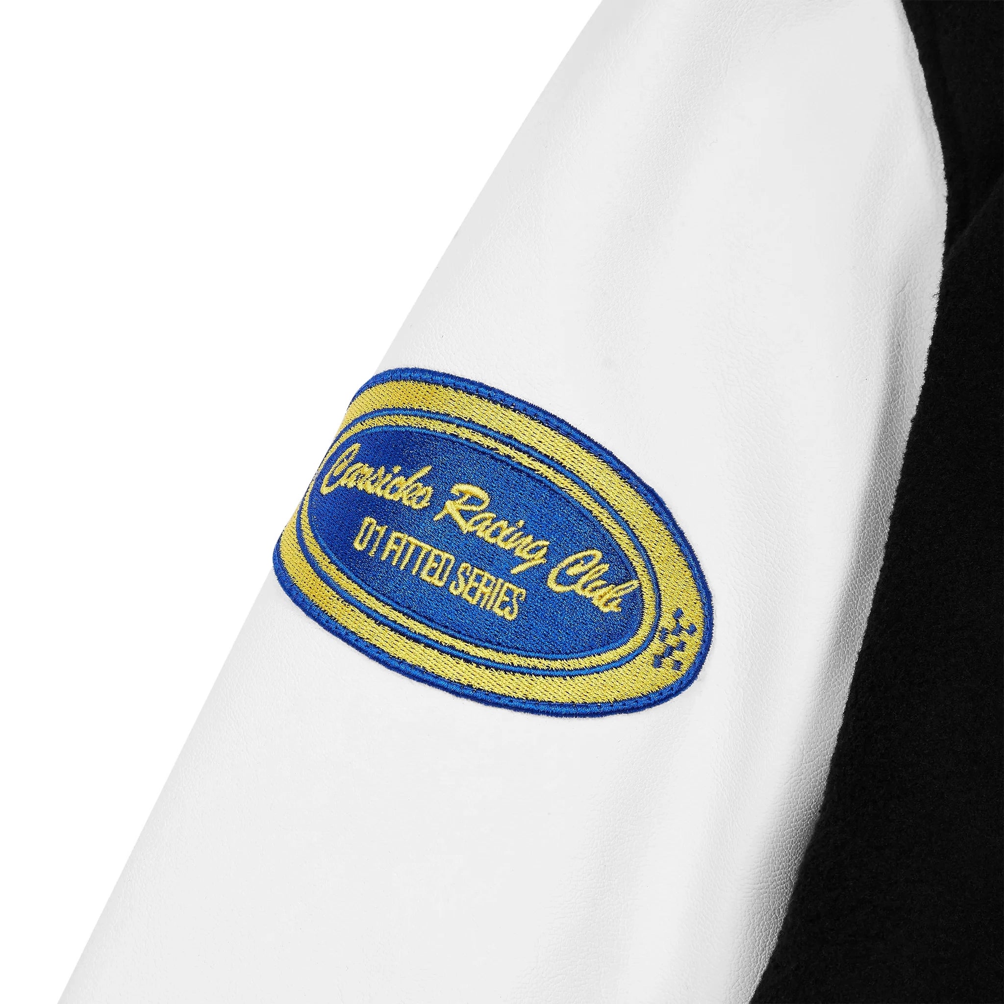 Carsicko Racing Club Black Varsity Jacket - Men's Vintage Baseball Letterman Jacket for Streetwear & Racing Enthusiasts - Perfect for Casual Outfits, Car Meets, and Urban Fashion