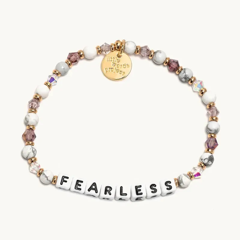 Fearless Bracelet for Women - Stylish Adjustable Bangle for Everyday Wear | Motivational Jewelry Gift for Her | Perfect for Work, Travel & Special Occasions