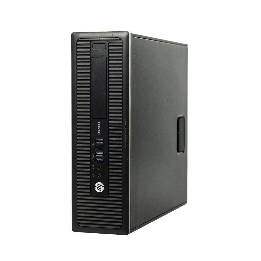 Renewed HP ProDesk 600 G1 SFF Business Desktop PC - Intel Quad Core i5-4570 3.2GHz, 8GB DDR3 RAM, 512GB SSD, Windows 10 Pro | Compact Office Computer with WiFi, USB 3.0 & Dual Monitor Support (VGA+DisplayPort) - Ideal for Home Office, Small Business & Remote Work