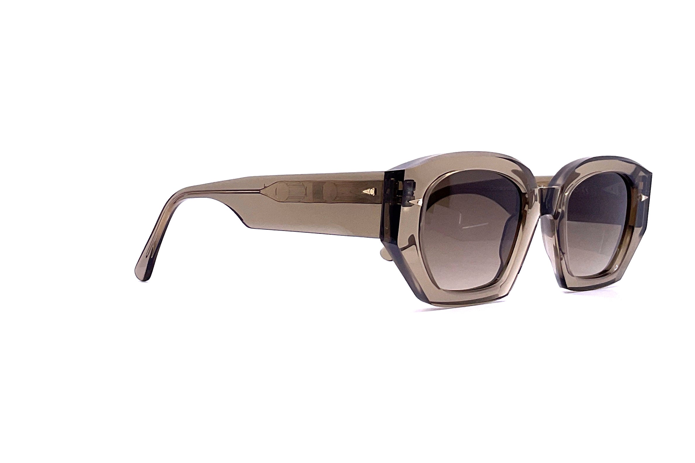 Ahlem Constantine Smoked Light Sunglasses - Polarized UV Protection for Men & Women - Perfect for Driving, Beach, and Outdoor Activities