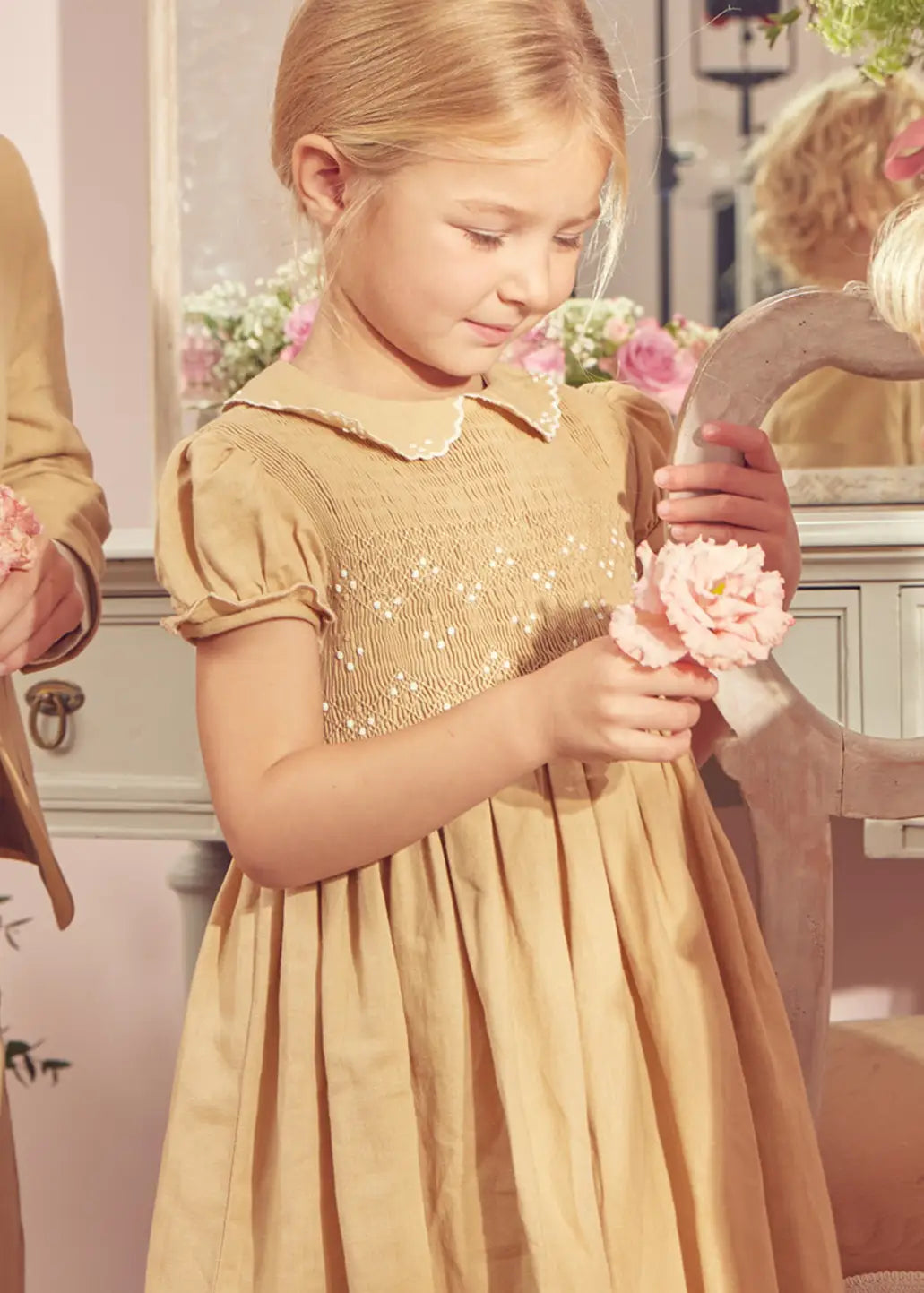 Almond Dress for Toddler Girls - Cute & Comfortable Outfit for Playdates, Parties & Everyday Wear