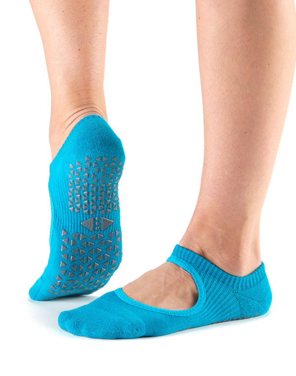 Tavi Noir Chey Grip Socks - Non-Slip Yoga Socks for Women, Pilates, Barre & Workout - Breathable & Comfortable Anti-Skid Socks for Home, Studio & Gym Use