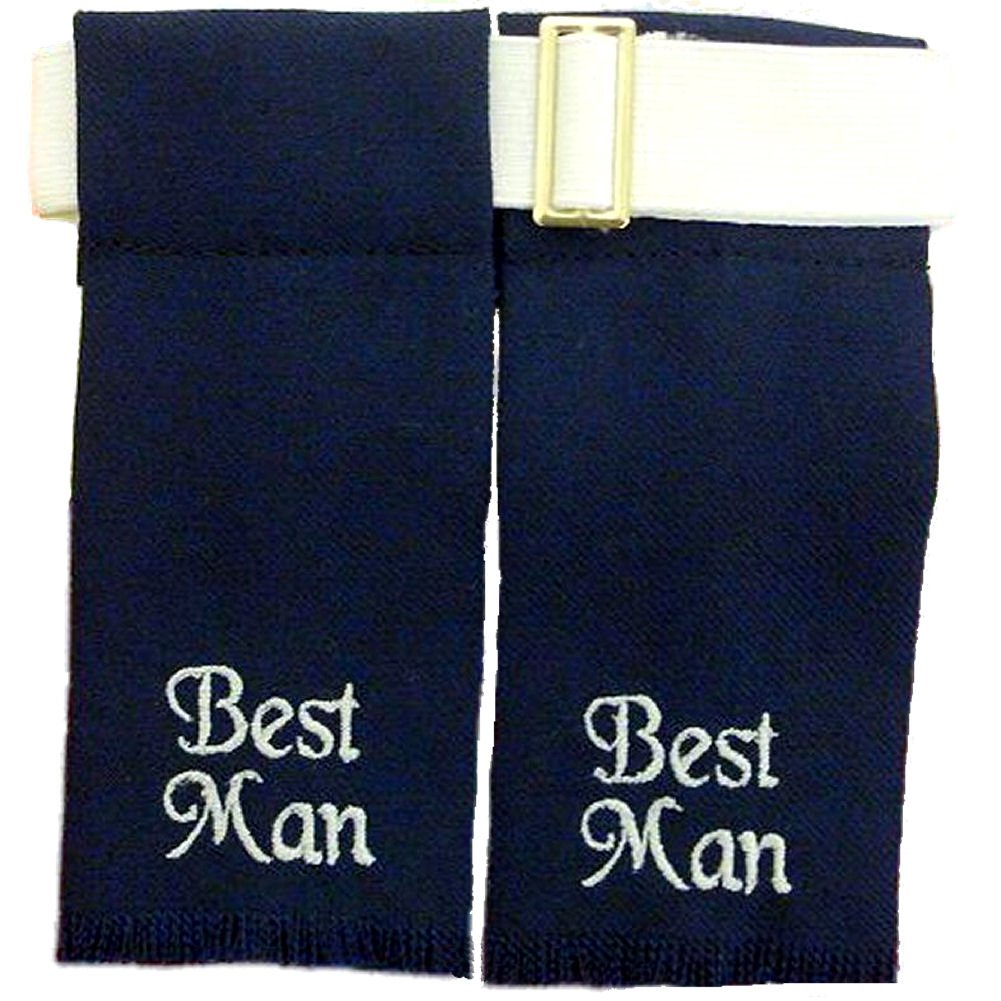 Masonic Lion Kilt Sock Flashes for Men - Premium Scottish Thistle Design - Perfect for Highland Dress, Celtic Weddings & Formal Occasions