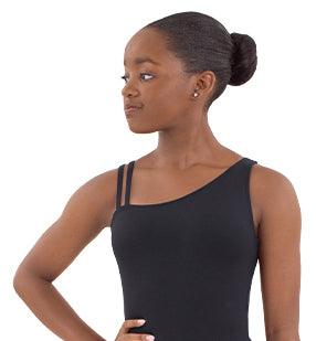 Eurotard Girls Asymmetrical Crop Top - Trendy Off Shoulder Summer T-Shirt for Teens | Perfect for Beach, Party & Casual Outfits