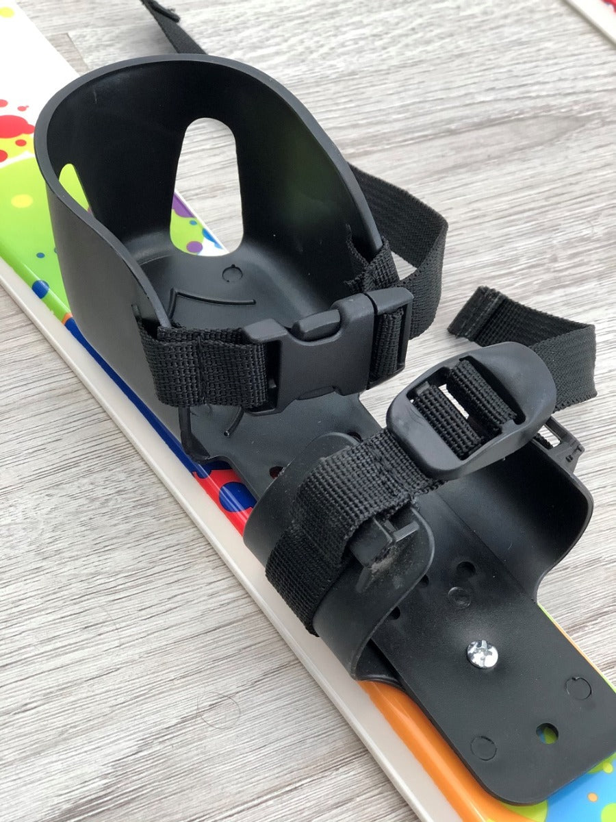 Little Skiers Beginner Toddler Skis and Poles Set - Kids First Ski Equipment for Ages 2-5 - Perfect for Learning & Family Snow Adventures