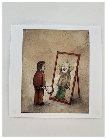 Scary Dran Clown Costume for Halloween - Terrifying Horror Outfit for Cosplay & Haunted House Parties