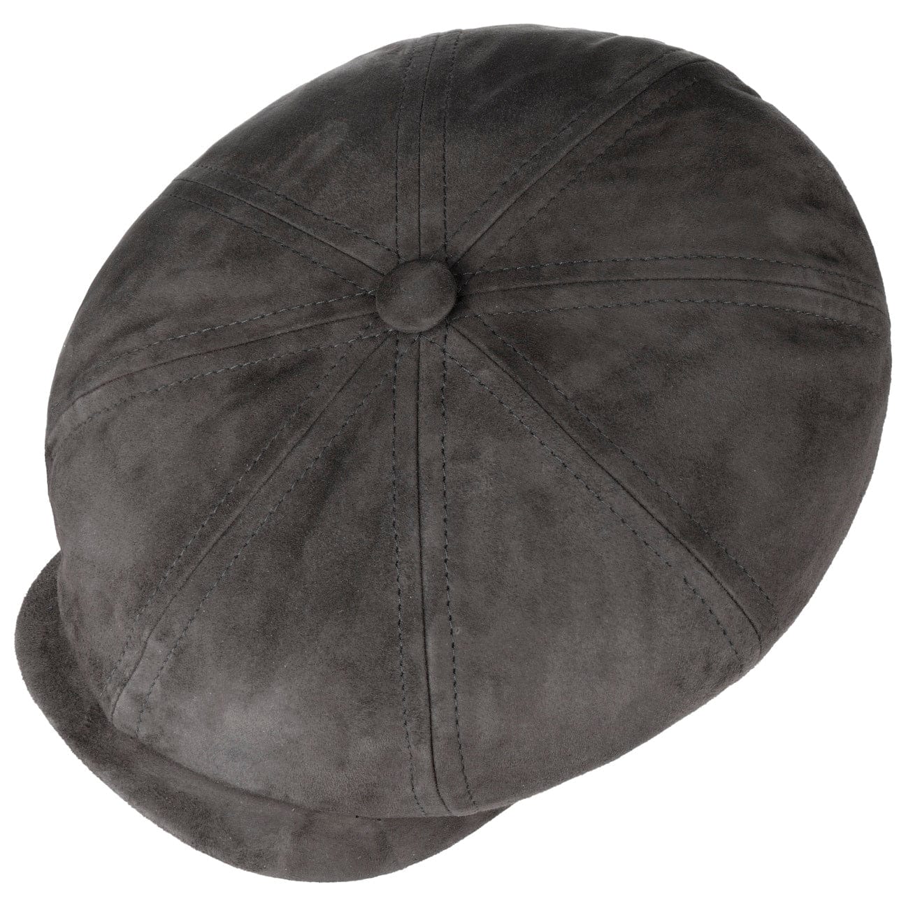 Stetson Hatteras Goat Suede Newsboy Cap - Vintage Style Men's Hat for Casual Wear & Outdoor Adventures