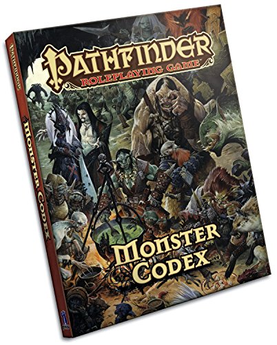 Pathfinder Roleplaying Game: Monster Codex - Bestiary Guide for RPG Enthusiasts | Perfect for Dungeons & Dragons Campaigns & Tabletop Adventures