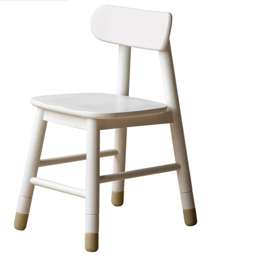 Adjustable Solid Wood Children's Chair - Oak, Beech, Birch - 3 Height Settings for Kids' Study, Dining & Playroom