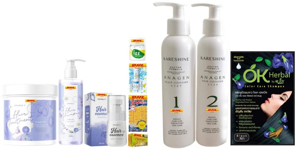 KARESHINE Purple Shampoo & Treatment Essence Set - Natural Scalp Care, Anti-Fade Formula (2x160ml) - Ideal for Color-Treated & Bleached Hair - Fast DHL Shipping | Free Beauty Gifts Included