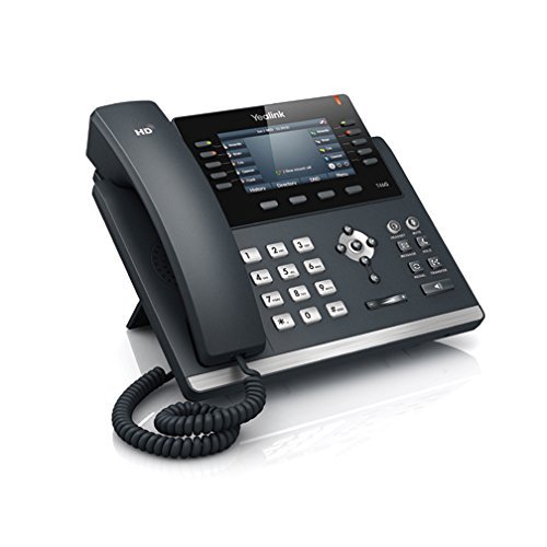 Yealink SIP-T46G Ultra-Elegant Gigabit IP Phone with HD Voice, 4.3