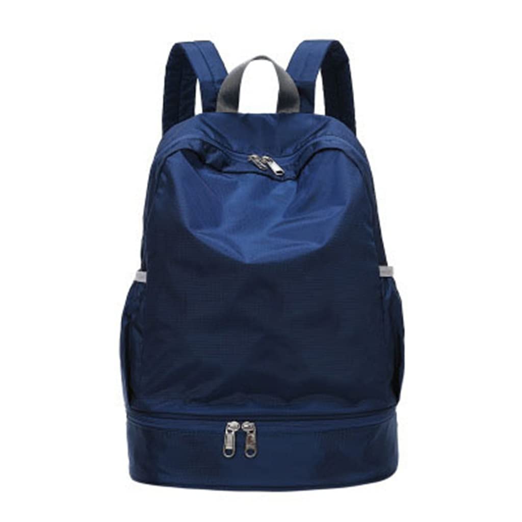 Waterproof Sports Duffel Bag - Large Gym Backpack for Swimming, Beach & Pool - 30x17x40cm Oxford Travel Bag with Shoe Compartment (Color B) - Perfect for Gym, Travel & Sports Gear Storage