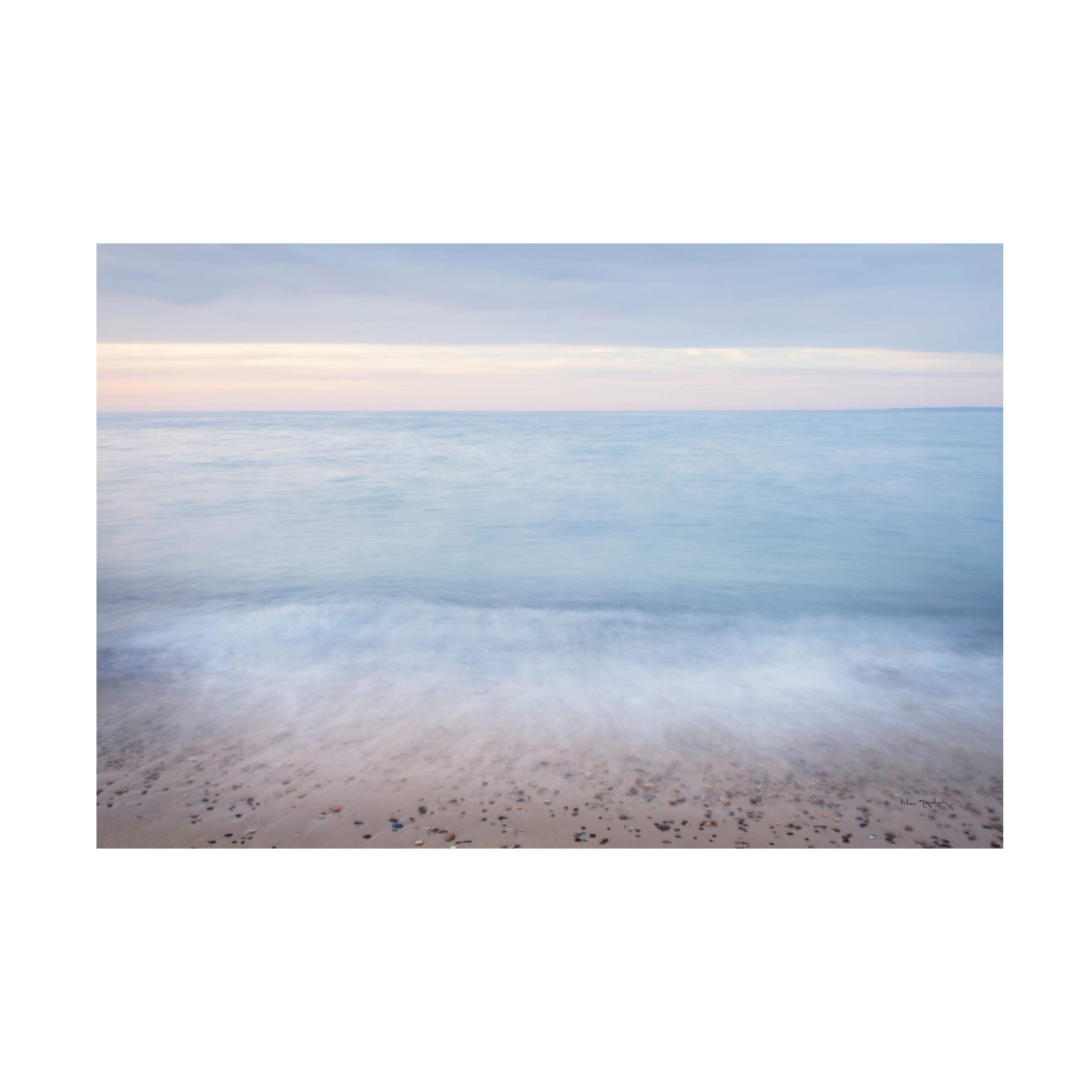 Alan Majchrowicz Lake Superior Beach II Canvas Wall Art Print - Stretched Framed Ready to Hang - Perfect for Living Room, Bedroom & Office Decor