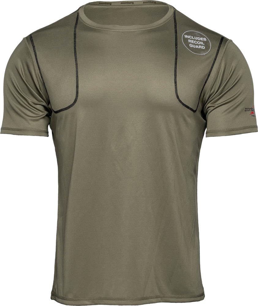 Tactical Shooting Shirt with Removable Recoil Pad - Durable Combat Shirt for Range Training & Outdoor Hunting - Ideal for Tactical Enthusiasts & Law Enforcement Professionals