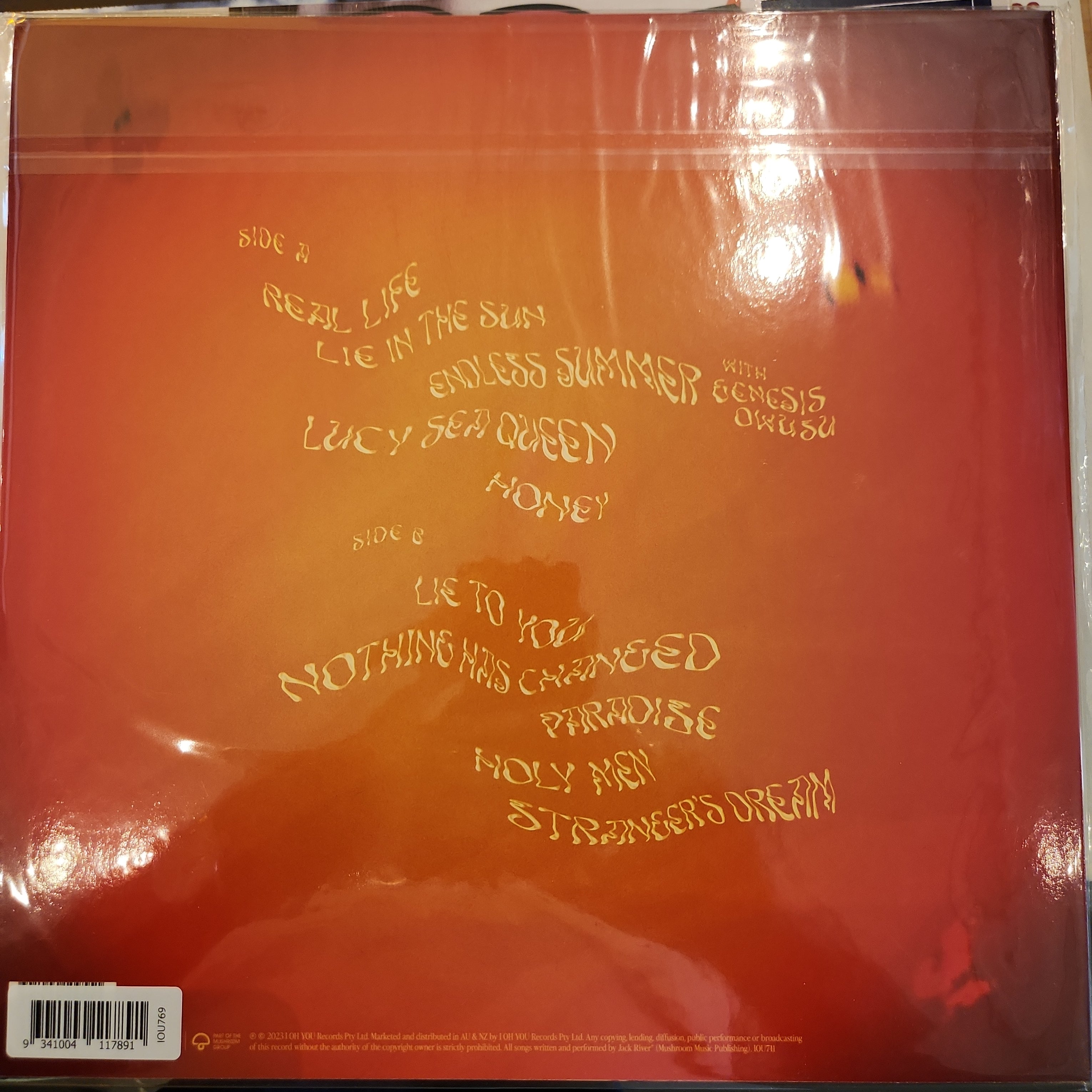 Jack River - Endless Summer Limited Edition Colored Vinyl LP | Exclusive Music Collector's Item for Vinyl Enthusiasts & Summer Vibes