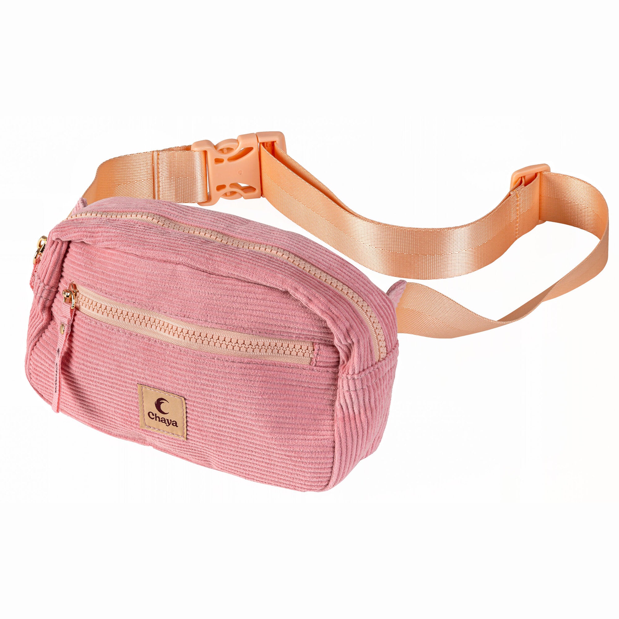 Stylish Pink Fanny Pack for Women & Men - Trendy Waist Bag with Adjustable Belt - Perfect for Travel, Hiking, Running & Outdoor Activities