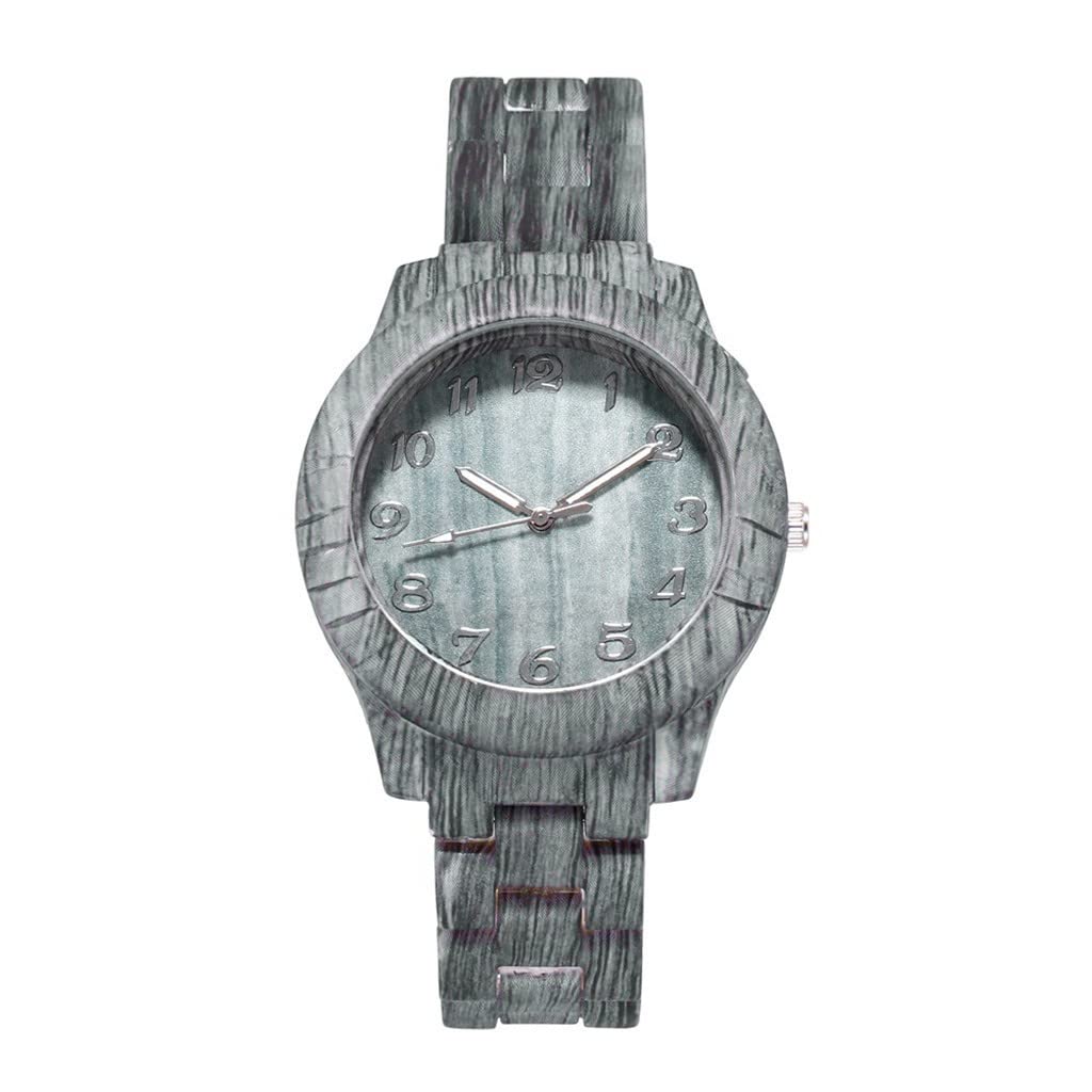 Premium Wooden Quartz Watch for Men - Stylish Wood Grain Digital Watch with High-End Design - Perfect for Casual, Business & Outdoor Activities