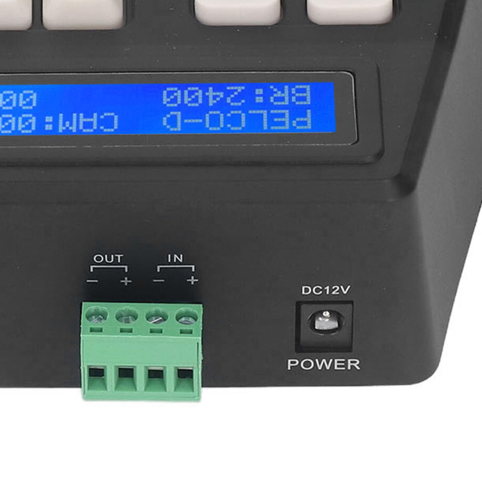 PTZ Camera Controller Keyboard with LCD Display - 100-240V ABS Dome Camera Controller, 4D Joystick for Surveillance Systems - Compatible with Standard Protocols (US Plug) - Ideal for Security Monitoring, Live Streaming & Conference Room Setup