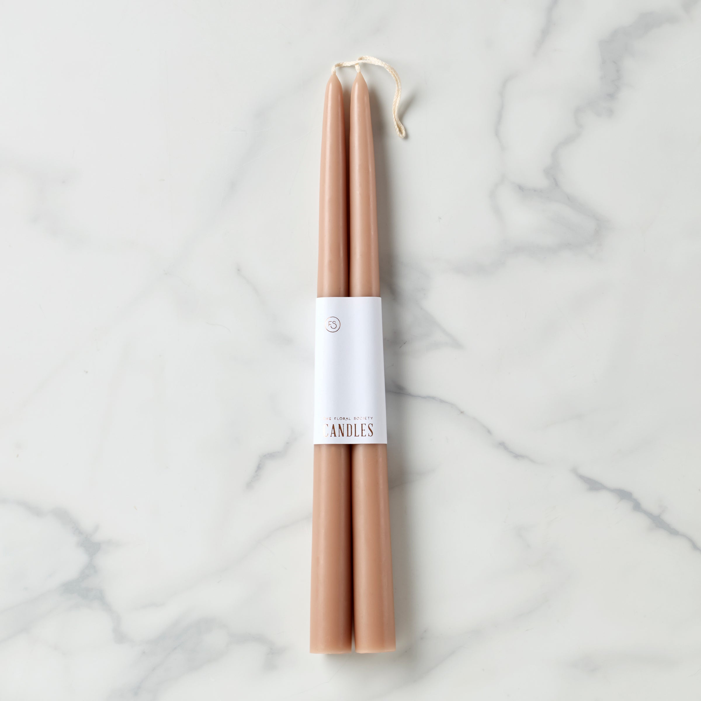 12-Pack Greige Dipped Taper Candles - Elegant Long-Lasting Dripless Candles for Romantic Dinners, Weddings & Home Decor