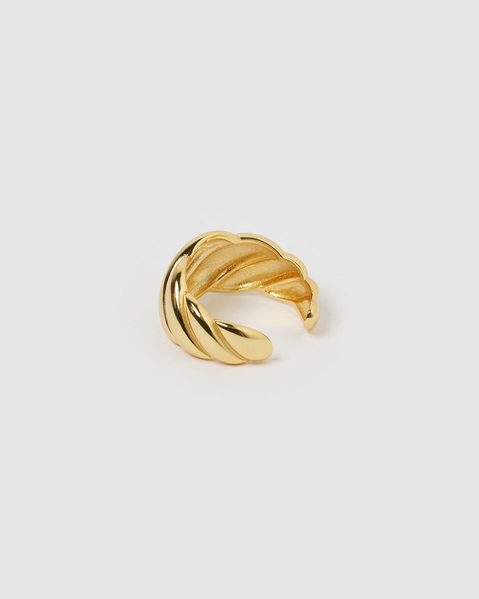 Izoa Belinda Ring Gold - Elegant 14K Gold Plated Women's Ring for Everyday Wear, Gift Giving & Special Occasions