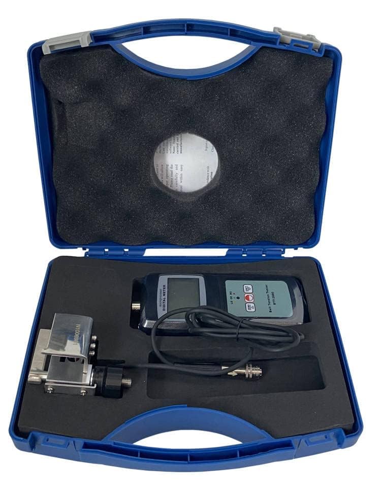 **Digital Belt Tension Tester 0-750N with LCD Display - High/Low/OK Indicator | Industrial & Automotive Belt Measurement Tool for Maintenance & Repair**