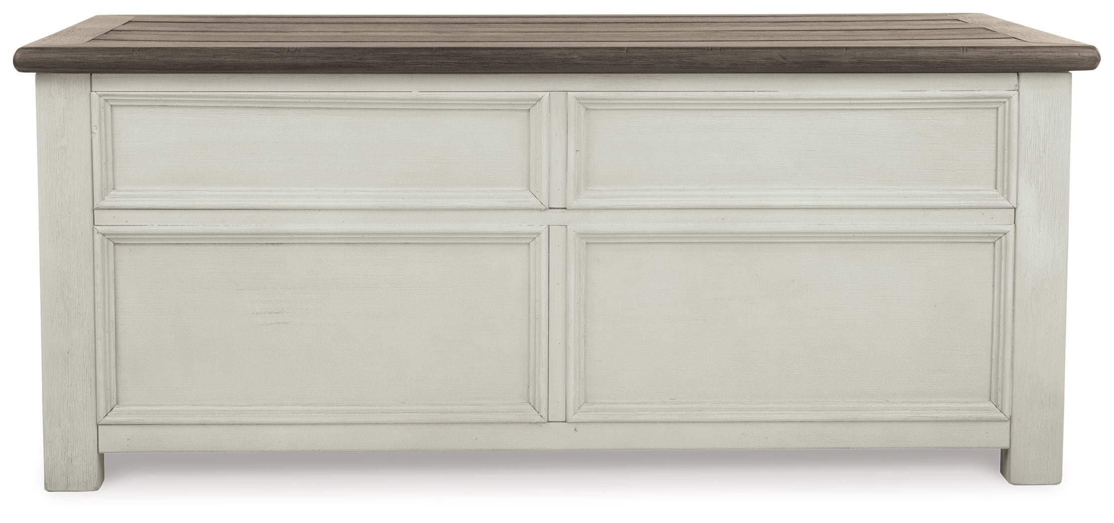 Bolanburg Lift Top Coffee Table with Storage - White, Brown, Beige - Perfect for Living Room, Office, or Small Spaces